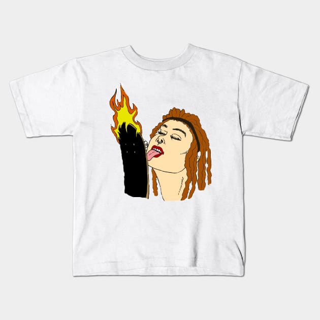 ILS Hippie Chick Edition Kids T-Shirt by ChaseTM5